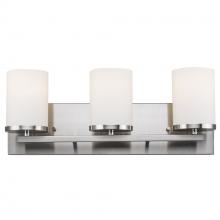 Trans Globe 71843 BN - 3LT VANITY-FLAT DISK-BN